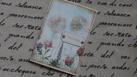 1PCS Dandelion?Plastic?Embossing Folder - Inlovearts