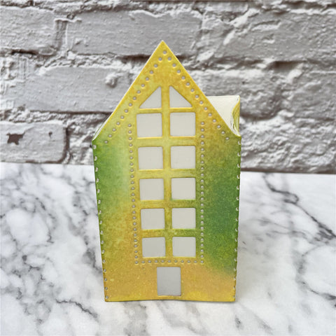 Inlovearts 3D House Shape Box Metal Cutting Dies