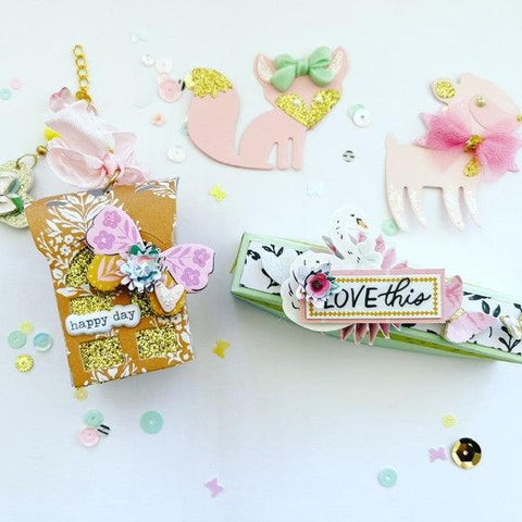 Inloveart Lovely Cabin 3D Metal Cutting Dies