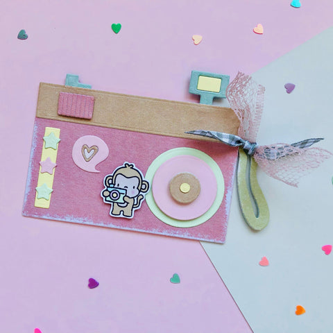 Inloveartshop Creative Camera Decor Border and Frame Cutting Dies