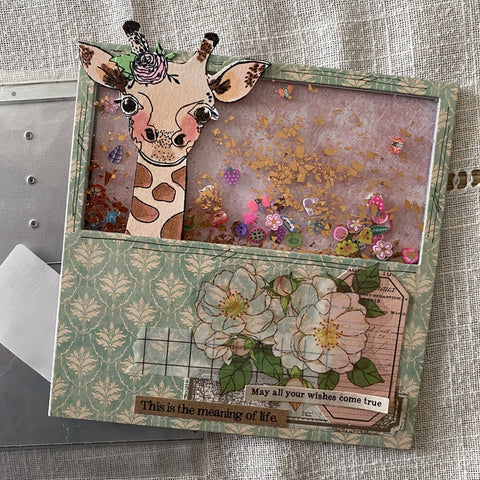 Inlovearts Rectangle Frame Background Cutting Dies