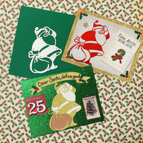 Inloveartshop Christmas Santa Claus Cutting Dies