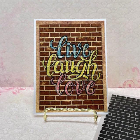 Wallpaper Type Embossing Folder