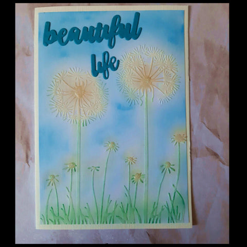 1PCS Dandelion?Plastic?Embossing Folder - Inlovearts