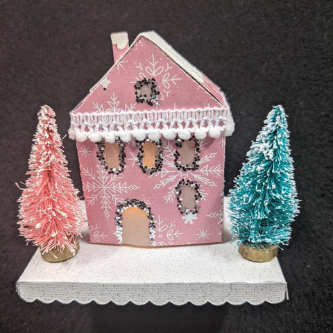 Inloveartshop 3D House Shaped Desktop Decoration Cutting Dies