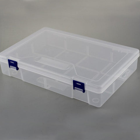 Plastic Organizer Container Storage Box Without Divider