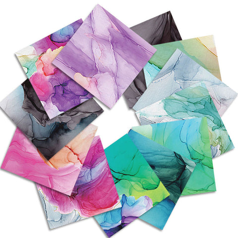 Inlovearts 24PCS 6" Colorful Days Scrapbook & Cardstock Paper