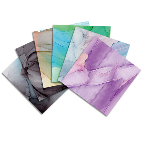 Inlovearts 24PCS 6" Colorful Days Scrapbook & Cardstock Paper
