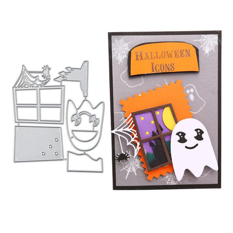 Inloveart Halloween Theme Metal Cutting Dies
