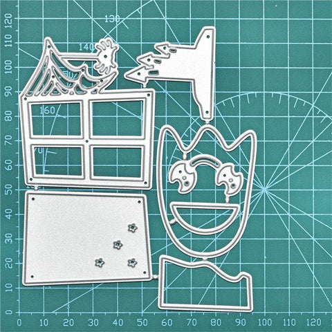 Inloveart Halloween Theme Metal Cutting Dies