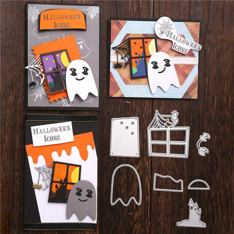 Inloveart Halloween Theme Metal Cutting Dies