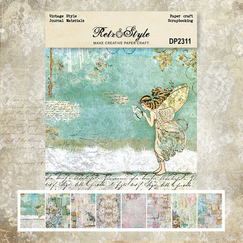 Inlovearts Fairy Dream Scrapbook & Cardstock Paper