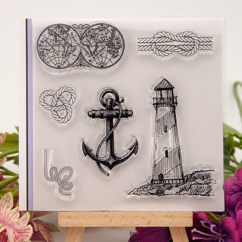 Inlovearts Sea Tools Clear Stamps