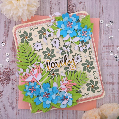Windmill Pattern Background Dies - Inlovearts
