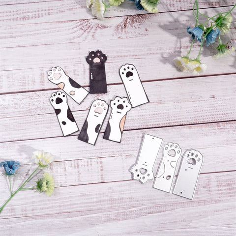 Inlovearts Lovely Cat Claws Cutting Dies