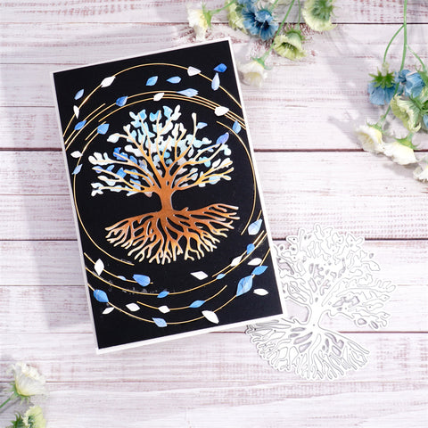 Inlovearts Attractive Tree Cutting Dies