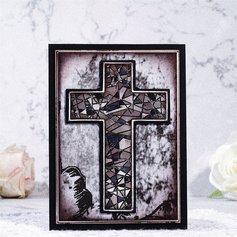 Inlovearts The Crucifix and Heart Cutting Dies
