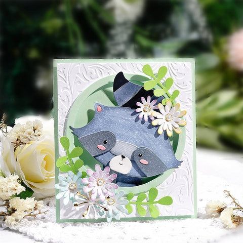 Inlovearts Little Raccoon Cutting Dies