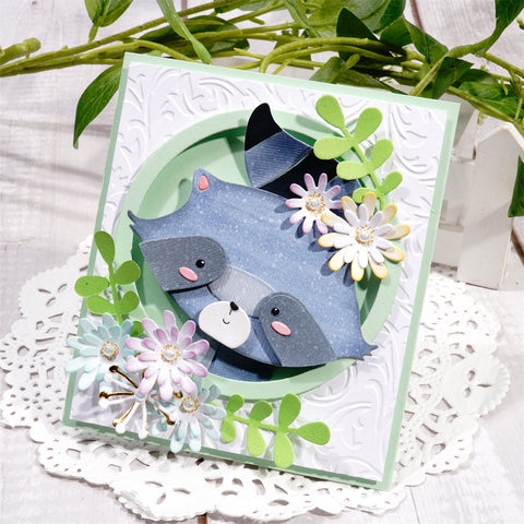 Inlovearts Little Raccoon Cutting Dies