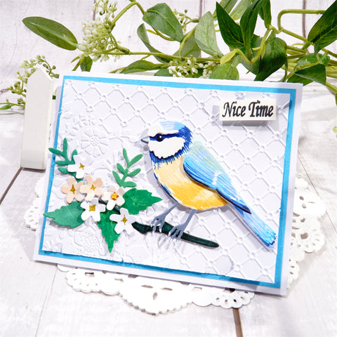 Inlovearts Lively Birds on the Tree Cutting Dies
