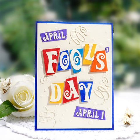 Inlovearts "April Fool's Day" Metal Cutting Dies