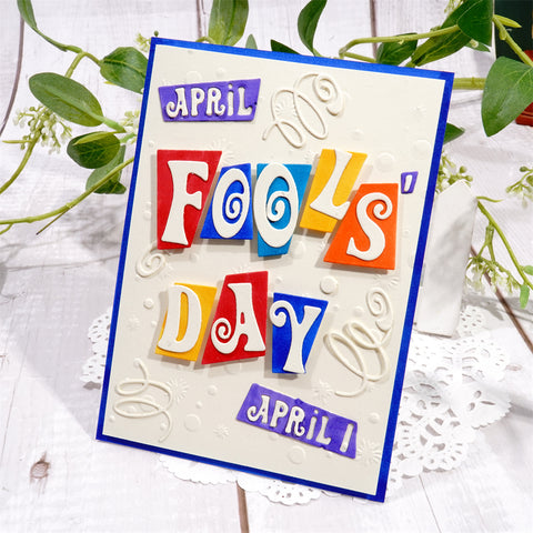 Inlovearts "April Fool's Day" Metal Cutting Dies