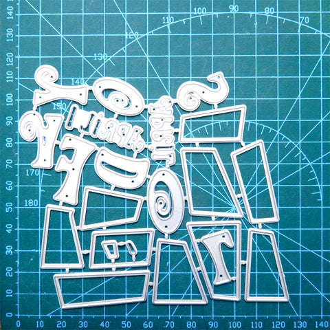 Inlovearts "April Fool's Day" Metal Cutting Dies
