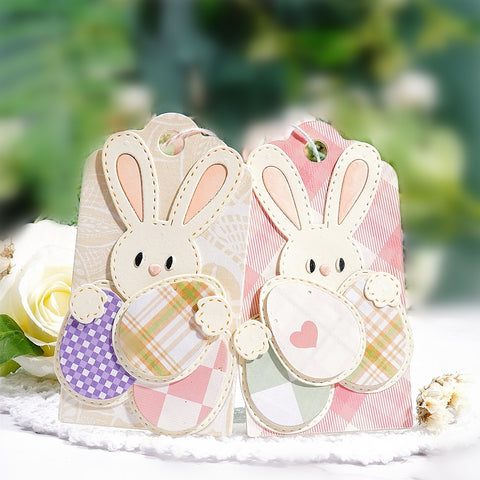 Inlovearts Easter Bunny Metal Cutting Dies