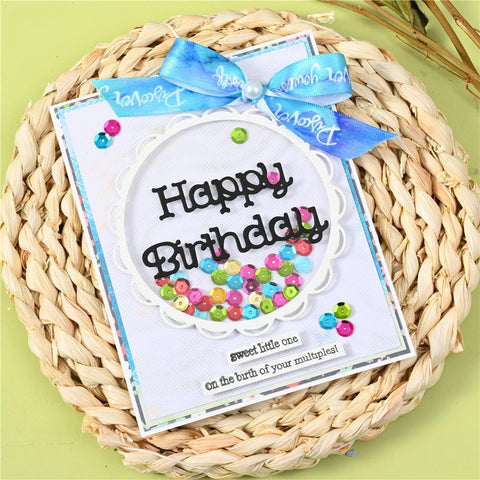 Happy Birthday Blessing Dies - Inlovearts
