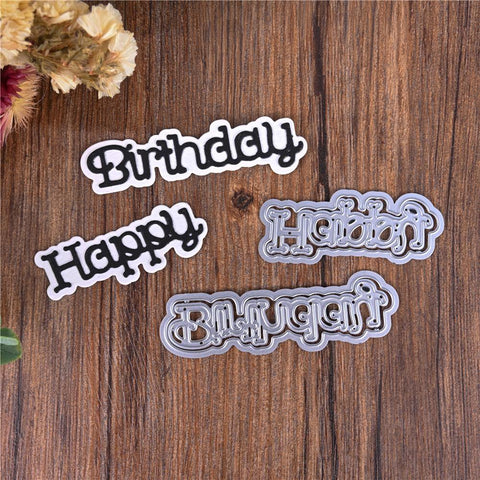 Happy Birthday Blessing Dies - Inlovearts