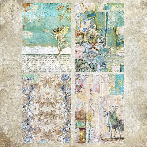 Inlovearts Fairy Dream Scrapbook & Cardstock Paper