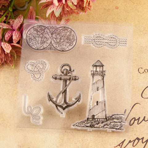 Inlovearts Sea Tools Clear Stamps