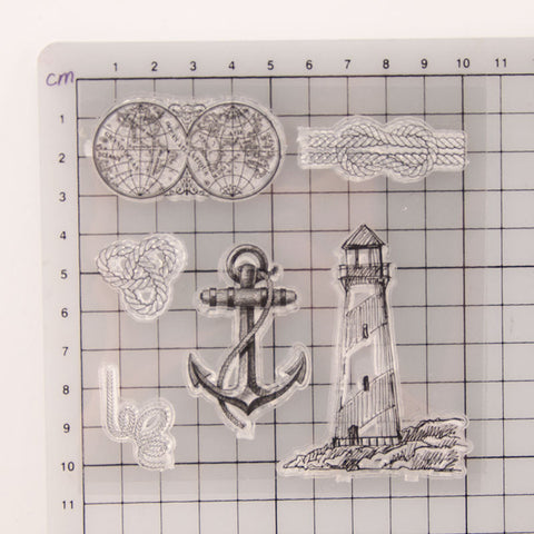 Inlovearts Sea Tools Clear Stamps