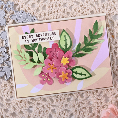 Inloveartshop Splicing Flowers and Leaves Nature Decor Cutting Dies