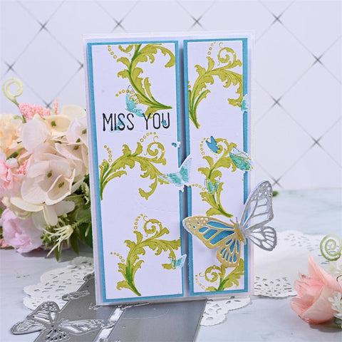Inloveartshop Butterfly Background Board Cutting Dies