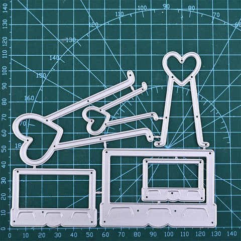 Inloveart Creative Clip Metal Cutting Dies