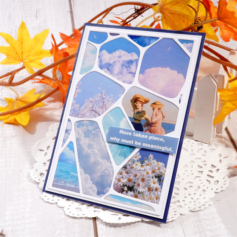 Inlovearts Crushed Background Board Cutting Dies