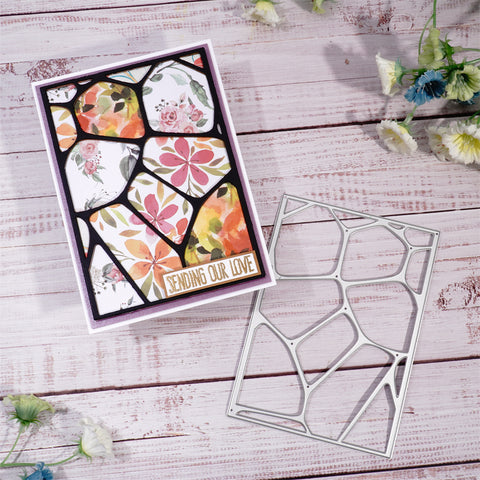 Inlovearts Crushed Background Board Cutting Dies