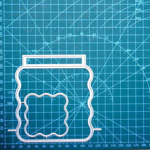 Inlovearts Foldable 3D Square Frame Cutting Dies