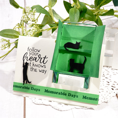 Inlovearts 3D Window Metal Cutting Dies
