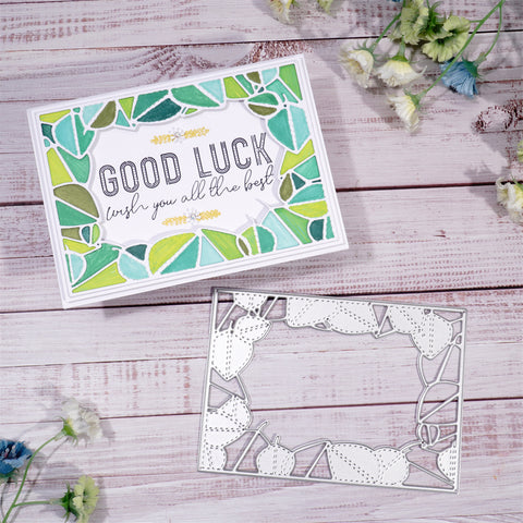Inlovearts Leaves Frame Metal Cutting Dies