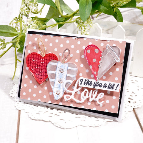 Inlovearts A Variety of Love Hearts Metal Cutting Dies
