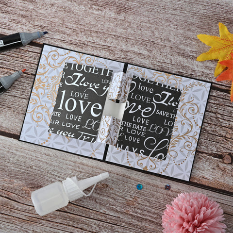 Inlovearts 3D Rectangle Metal Cutting Dies