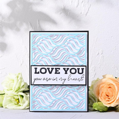 Inloveartshop Nesting Background Board Cutting Dies