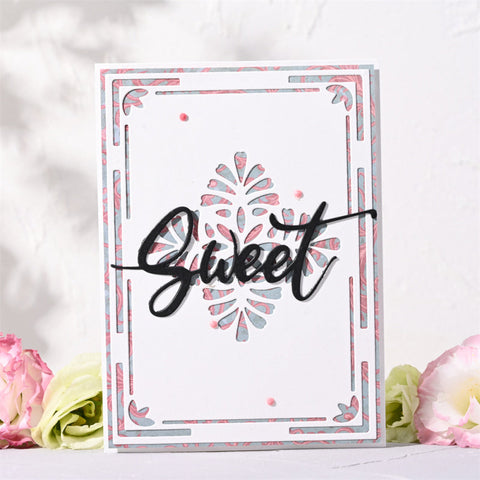 Inloveartshop Leaf Hollow Background Board Cutting Dies