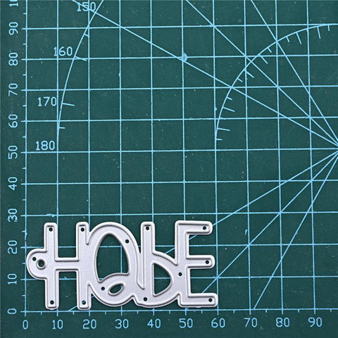 Inloveartshop "HOPE" Word Cutting Dies