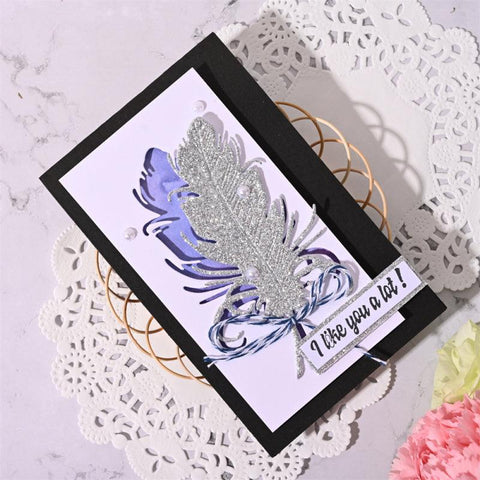 Inloveart Feather Metal Cutting Dies