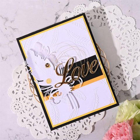 Inloveart Feather Metal Cutting Dies