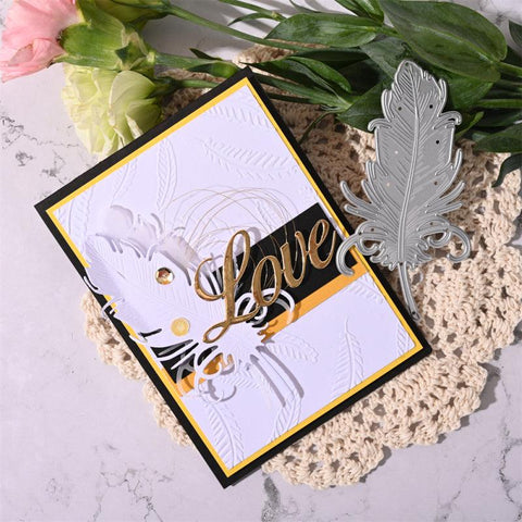 Inloveart Feather Metal Cutting Dies
