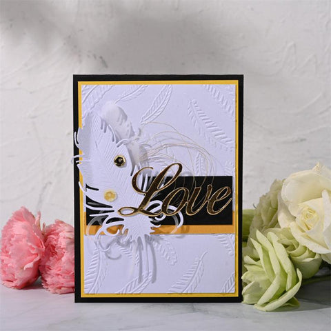 Inloveart Feather Metal Cutting Dies